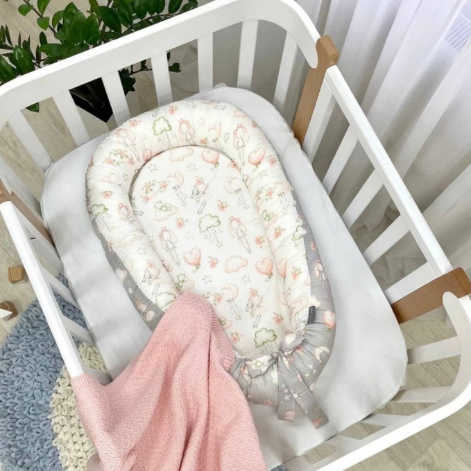 Protectie somn – Baby Nest Baby Pastel